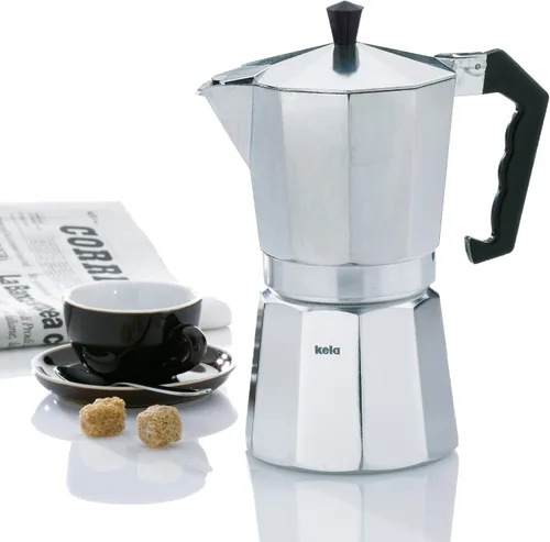 Miniatura 2 de Kela "Italia Espresso Maker, Aluminio, Plata, 5.1 fl oz