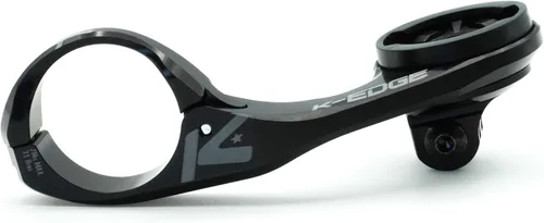 K-Edge | Soporte combinado para computadora de bicicleta Max | para dispositivos GPS Garmin | Negro | accesorios de ciclismo-electrónica-