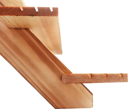 Miniatura 8 de Soporte para aretes y anillos elevadores de madera marrón, estante de almacenamiento, estante de joyería, estante de escritorio, soporte para tazas