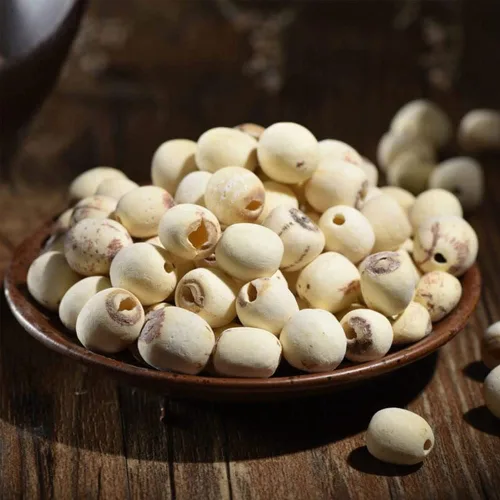 Miniatura 3 de Semilla de loto seca 10.58 oz/300 g Sopa de postre Ingredientes de congee Semillas de loto peladas Semilla de loto blanca seca de Sopa de gachas