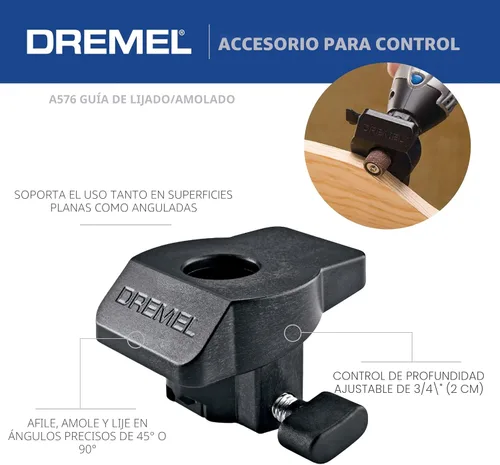 Miniatura 15 de Kit de herramienta giratoria versátil Dremel 4300-9/64 con eje flexible - 9 piezas adicionales y 64 accesorios - Ideal para grabado, grabado