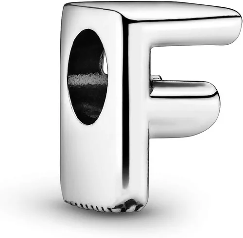 Miniatura 16 de Colgante de plata de ley 925 con letra PANDORA