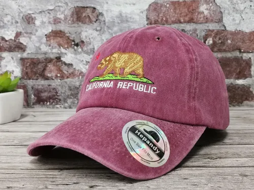 Miniatura 2 de Hepandy Sombreros bordados de California Bear