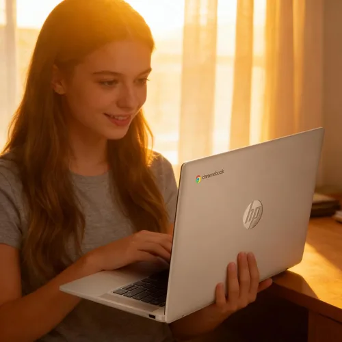 Miniatura 6 de HP Chromebook de negocios y educación – Primeros flujos de trabajo en la nube, procesador Intel N200, 4 GB de RAM, 640 GB