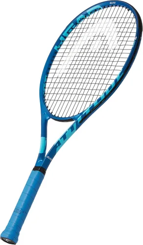 Head Metallix Attitude Elite - Raqueta de tenis azul para adultos, raqueta de tenis ligera para adultos, tamaño mediano para una mezcla de potencia