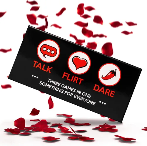 Miniatura 7 de Juego divertido y romántico para parejas: Juego de cajas de noche con iniciadores de conversación, juegos de fantasía – Elige entre las tarjetas