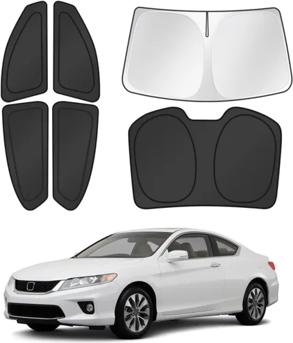 Miniatura 96 de Canvcle Parasol para parabrisas para Honda Civic de 11ª generación 2022-2025 2026 (no para Hatchback), kit de cubierta para ventana trasera lateral