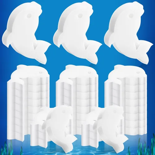 Miniatura 10 de Patelai Paquete de 40 esponjas absorbentes de aceite para bañera de hidromasaje, accesorios para spa, bañera, piscina al aire libre (estilo barco)