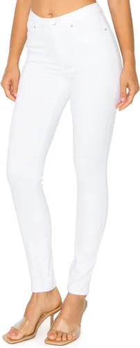 Miniatura 2 de KHAKI & BLUE Cali1850 - Jeans ajustados para mujer, elásticos, suaves, de tiro alto, cómodos, casuales