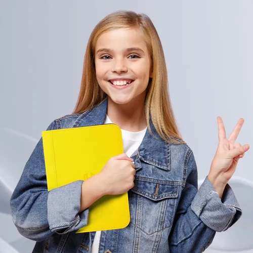 Miniatura 6 de Pemocyny Carpeta de cartas coleccionables con fundas, amarilla, capacidad de almacenamiento para 288 cartas, duradera e impermeable Amarillo