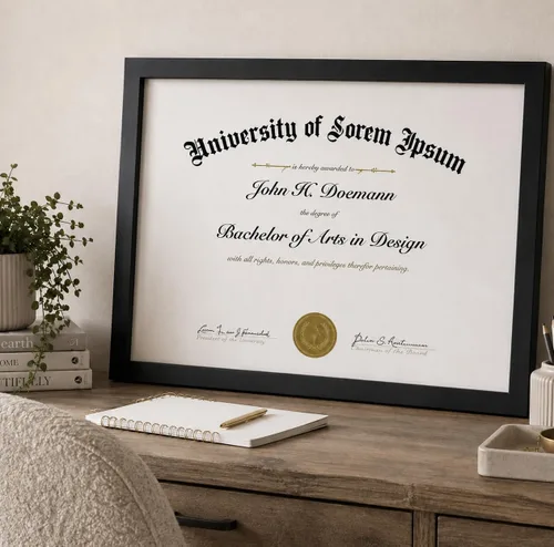 Miniatura 9 de Americanflat - Marco de diploma de 8.5 x 11 pulgadas con vidrio resistente a las roturas - Marcos de documentos con madera de ingeniería - Colección
