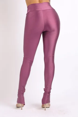 Miniatura 6 de TOO HOT FASHIONS Leggings elásticos para mujer, ajustados, brillantes, con cremallera frontal, yoga, club, fiesta, diario, deportes, mallas
