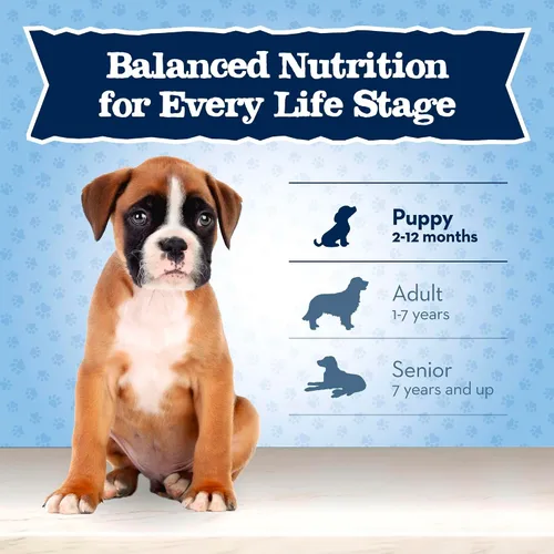 Miniatura 8 de Blue Buffalo Baby Blue - Alimento seco natural para cachorros, fórmula de crecimiento saludable con DHA, receta de pollo salado con alto contenido