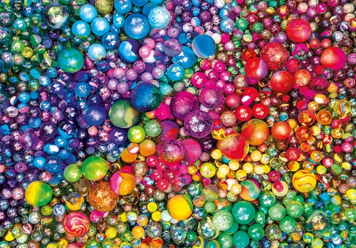 Miniatura 2 de Clementoni - 39780 - Colorboom Puzzle Marbles - 1000 Piezas - Rompecabezas para adultos, Entretenimiento para Adultos - Hecho en Italia