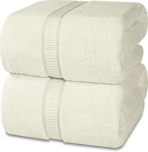 Miniatura 16 de Utopia Towels - Toalla de baño gigante, 2 unidades, 17.69 oz/yd2 (600 gsm), 100% algodón hilado en anillo, altamente absorbentes y de secado rápido
