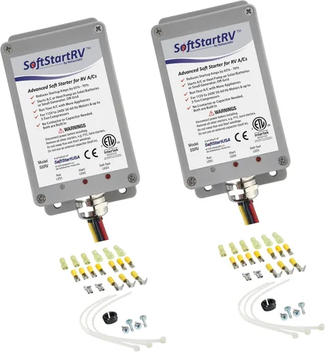 Miniatura 4 de SoftStartRV arranque suave para aire acondicionado de RV, kit de arranque suave de CA para aire acondicionado, fácil arranque incluso con un