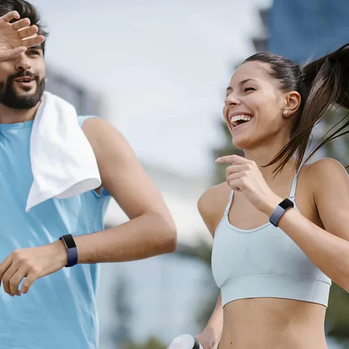 Miniatura 6 de Wepro Correa compatible con Fitbit Charge 4 bandas para mujeres y hombres, compatible con correas Fitbit Charge 3, correa de repuesto deportiva