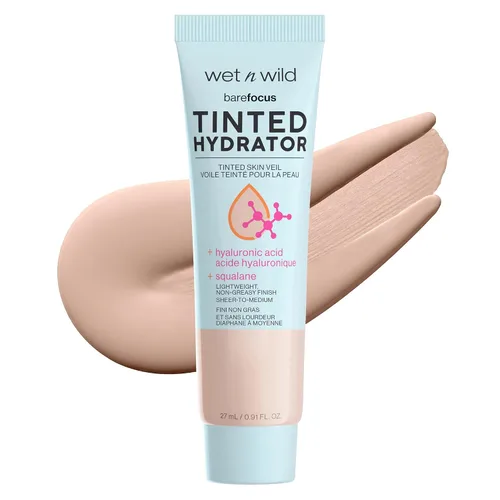 Miniatura 10 de wet n wild - Enfoque sin maquillaje, hidratante entintado, velo entintado para piel, cobertura ligera y acumulable con ácido hialurónico y escualano