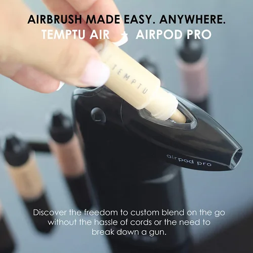 Miniatura 4 de TEMPTU Airpod Pro - Cartucho de maquillaje reutilizable, recargable para mezclar y mezclar colores personalizados - Accesorios de maquillaje