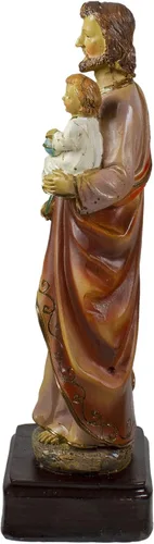 Miniatura 4 de Northlight Figura de mesa de resina religiosa de San José de 9 pulgadas