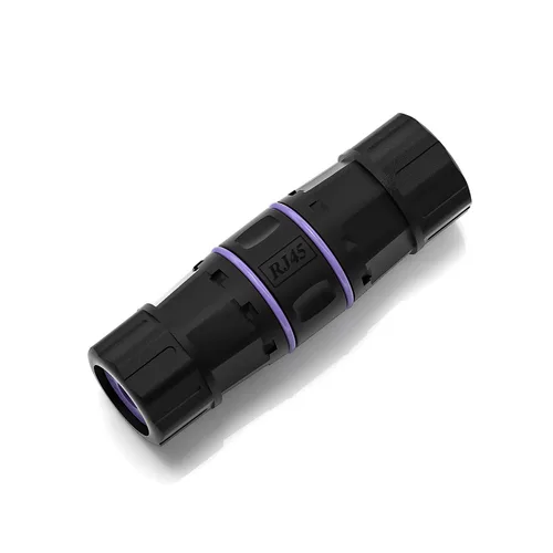 Y.D.F Acoplador RJ45 impermeable IP68, acoplador Ethernet de cobre puro blindado, acoplador Gigabit IP68 impermeable Ethernet al aire libre conector