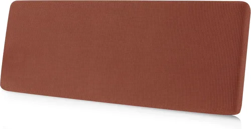 Miniatura 65 de CHUN YI - Funda elástica de cojín para sofá biplaza, funda de asiento de sofá con tela jacquard de elastano (mediana, color marfil blanco)