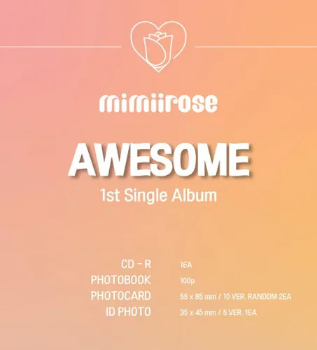 Miniatura 3 de DREAMUS mimiirose - Awesome (1er álbum individual)