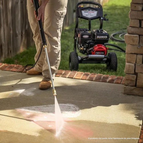 Miniatura 8 de Simpson Lavadora a Presión de Gas de 3400 PSI, Lavadora de Potencia Residencial de 2.5 GPM, Agua Fría, Manguera de 25', Máquina de Limpieza, Cumple