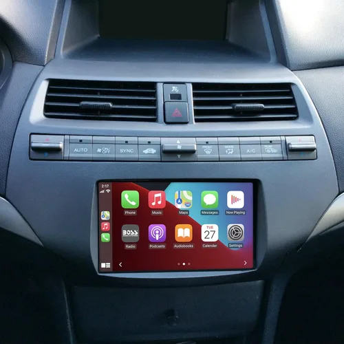 Miniatura 4 de Scosche HA1707DCDGB Kit de instalación de radio doble DIN para tablero compatible con Honda Accord 2008-2015 con control de clima dual, kit