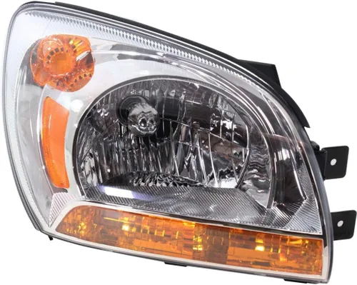 KarParts360 Para Kia Sportage 2005 2006 2007 2008 Conjunto de faros delanteros lado del pasajero | Tipo 1 | CAPA | Reemplazo para KI2503115,