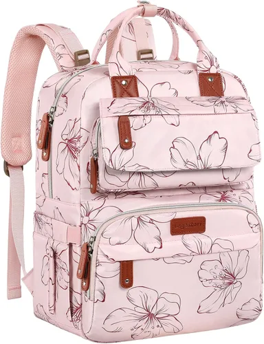 Miniatura 14 de Legestori Mochila para Pañales, Bolsa de Pañales para Bebé Niño, Bolsa de Pañales Unisex Grande para Mamá, Mochila Impermeable para Pañales de Viaje