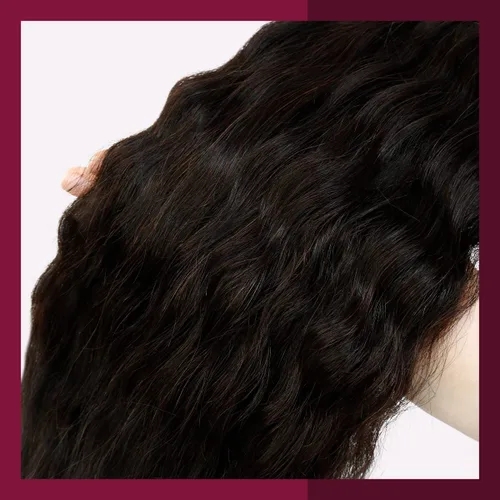Miniatura 2 de Starlet - Extensiones de cabello humano virgen húmedo y ondulado súper a granel para micro trenzado, 18 pulgadas, 3.53 onzas, 2 paquetes