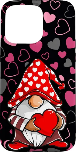 Miniatura 31 de Cute Gnome Valentine Heart Pattern Cozy Love Design Case for iPhone 17