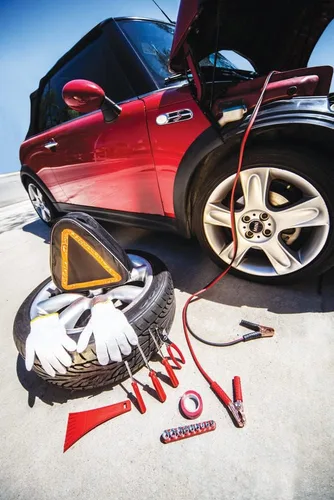 Miniatura 4 de PICNIC TIME NCAA - Kit de emergencia para automóvil de emergencia, asistencia lateral de seguridad para vehículos con cables de puente y kit