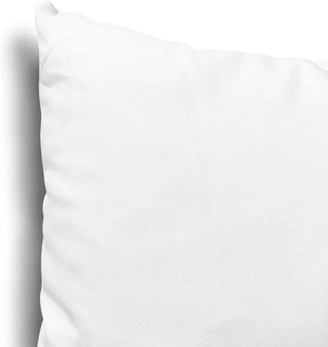Miniatura 5 de EDOW Juego de 2 almohadas ligeras de poliéster alternativo al plumón, cojín de sofá, relleno de funda, lavable a máquina (blanco, 12 x 20 pulgadas)