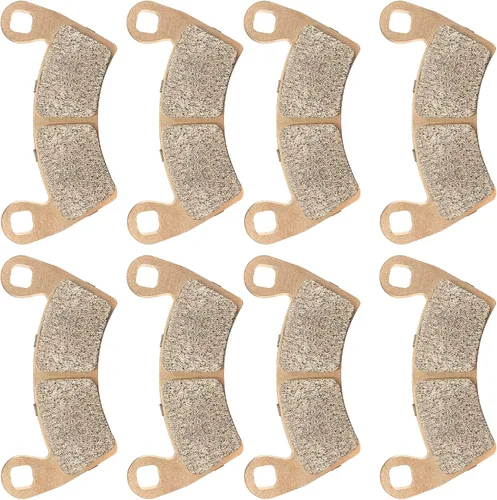 Juego de pastillas de freno sinterizadas delanteras y traseras para Polaris RZR 1000 XP-1000 900-4 RS1 Ranger Crew 1000 900 800-6x6 700 570-6 Diesel