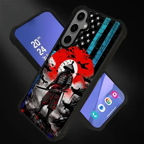 Miniatura 600 de CARLOCA Funda compatible con Samsung Galaxy S22 Ultra, diseño gráfico de Star Howling Wolfs Samsung Galaxy S22 Ultra, diseño gráfico, a prueba