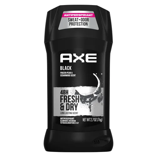 AXE Barra antitranspirante para hombre, paquete de 4, 48 horas de protección contra el sudor y el olor para una frescura duradera, desodorante para