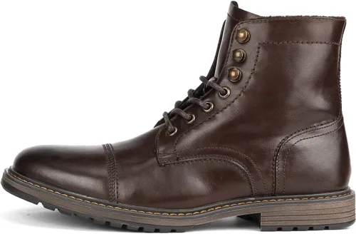 Miniatura 2 de Bruno Marc Botas de motocicleta para hombre, botas de vestir Oxford