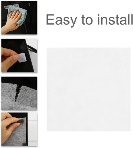 Miniatura 6 de 24 filtros de grasa para campana extractora, papel de filtro para campana extractora, accesorios de cocina para filtrado de grasa y olores de cocina