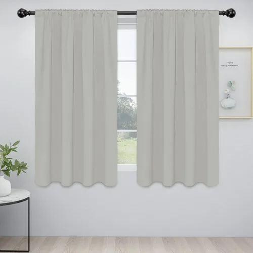 Miniatura 8 de Easy-Going - Cortinas opacas con bolsillo para varilla para el dormitorio, cortinas para ventanas que oscurecen la habitación o la sala de estar