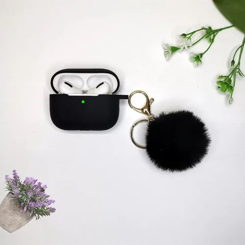 Miniatura 2 de Funda para Airpods Pro de 2ª generación, bonita funda para Airpod Pro 2 para mujeres y niñas, elegante funda protectora de silicona con llavero