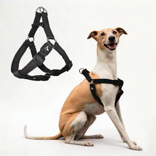 Miniatura 10 de Kruz - Arnés para perro sin tirones (pecho 26-38 pulgadas, peso 44-88 libras), arnés resistente para razas grandes, ajuste ultra cómodo, durabilidad