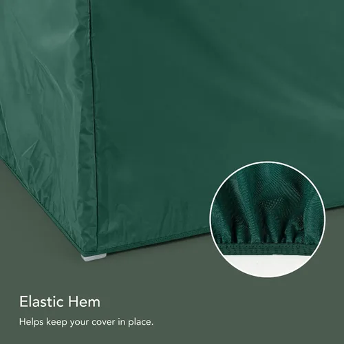 Miniatura 7 de Covermates Funda cuadrada clásica para bañera de hidromasaje, protector de spa resistente al agua para todo tipo de clima, protector de vinilo