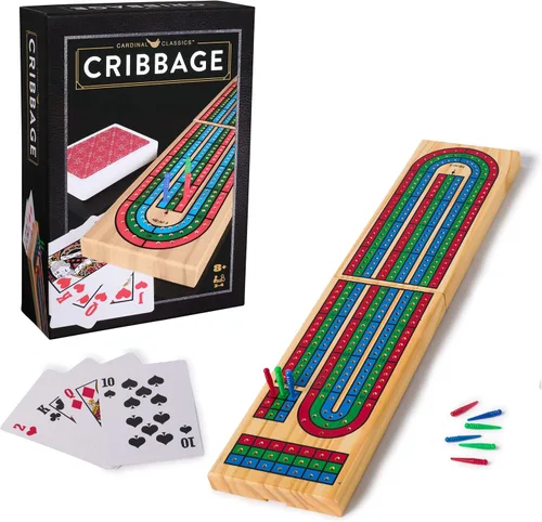 Miniatura 11 de Spin Master Games, Cardinal Classics Tic Tac Toe, juego de mesa clásico, decoración moderna de mesa auxiliar, 2 jugadores, para edades de 5 años