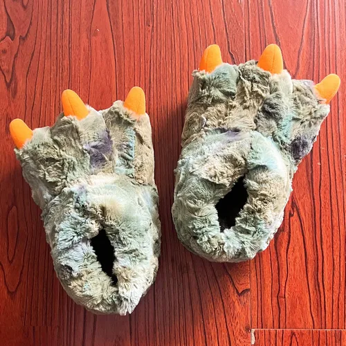 Miniatura 2 de ULTRAIDEAS Animal Paw Slippers for Women and Men, Funny Claw Slippers for Adult, Unisex Cute Costume House Shoes