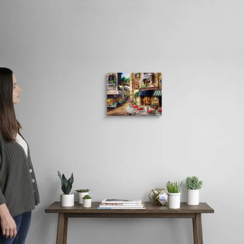 Miniatura 2 de CANVAS ON DEMAND Buon Appetito - Lienzo decorativo para pared, decoración del hogar, tienda de comestibles italianos y restaurantes, 14 x 11 pulgadas