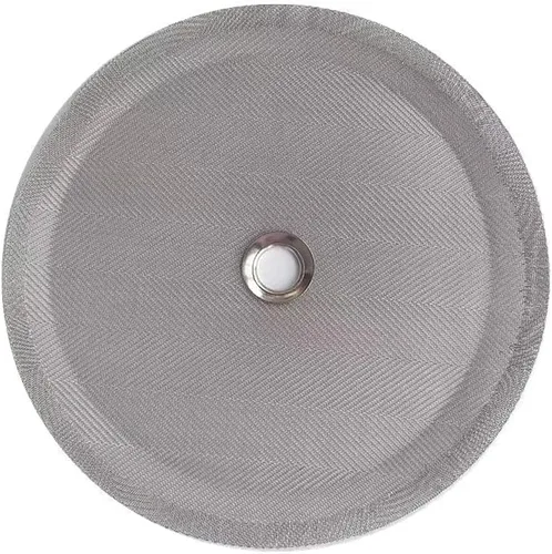 Miniatura 5 de Pantalla de prensa francesa universal de 4 pulgadas para prensa de café de 34 oz/8 tazas/33.8 fl oz, paquete de 4 filtros de repuesto con anillo