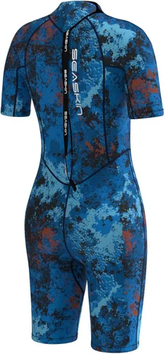 Miniatura 4 de Seaskin Shorty - Traje de neopreno para mujer, 0.118 in de neopreno de camuflaje