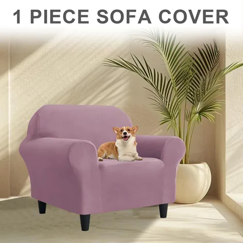 Miniatura 229 de Funda para Sofá de Terciopelo, Fundas Elásticas para Sofá para Funda Principal Separada/Respaldos y Cojines de Asiento, Funda para Sofá, para Fundas